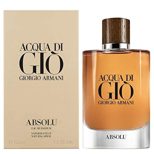 Armani Acqua di Gio Absolu 125ml / 4.2 oz EDP Spray Men - Luxurious Fragrance
